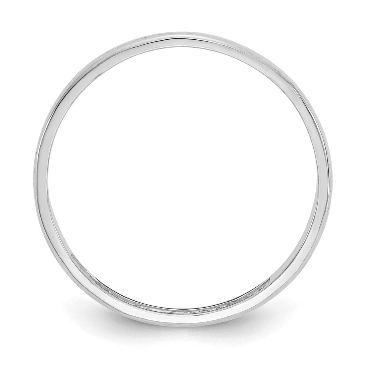 14K White Gold Madi K Polished Ring-1