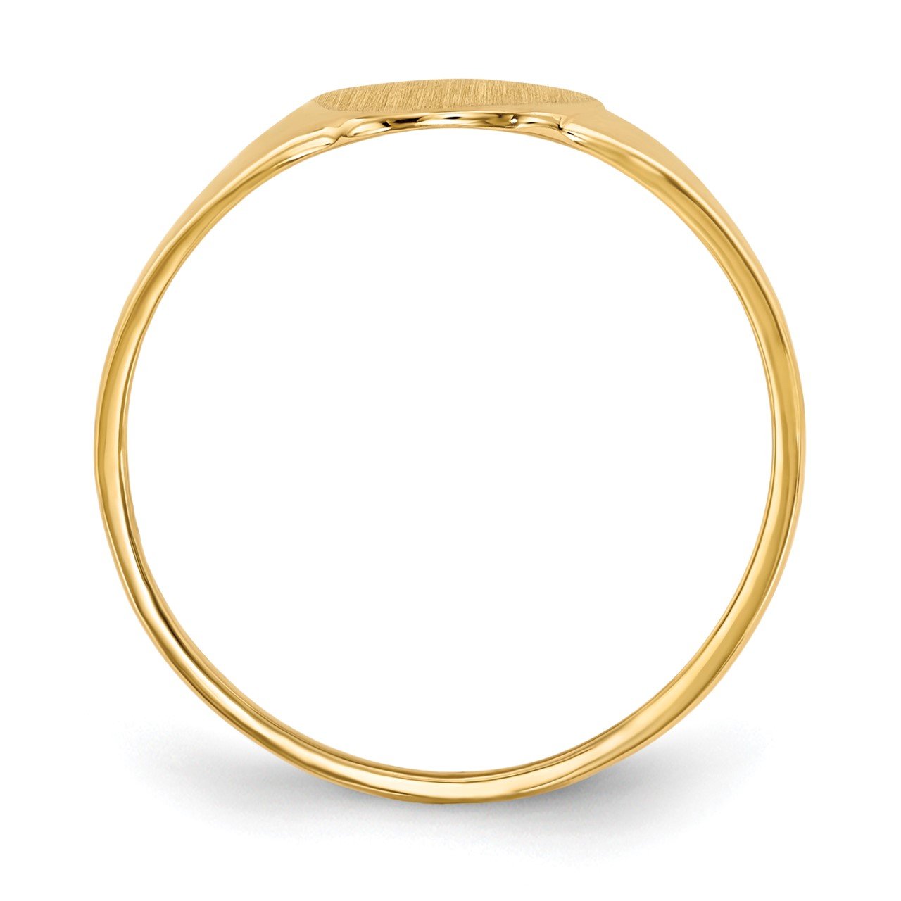 14k 12.0x8.5mm Open Back Signet Ring-1