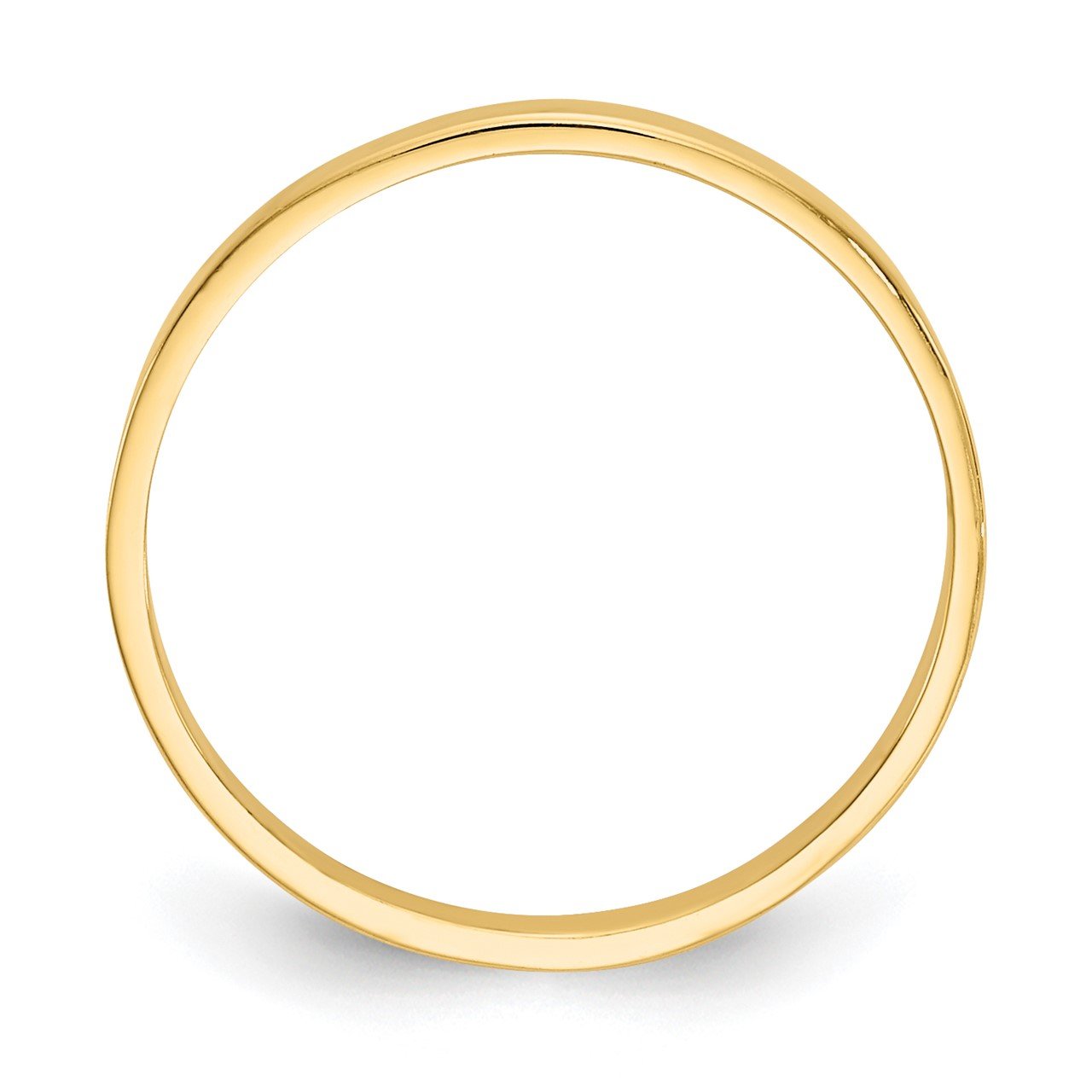 14K High Polished Band Childs Ring-1