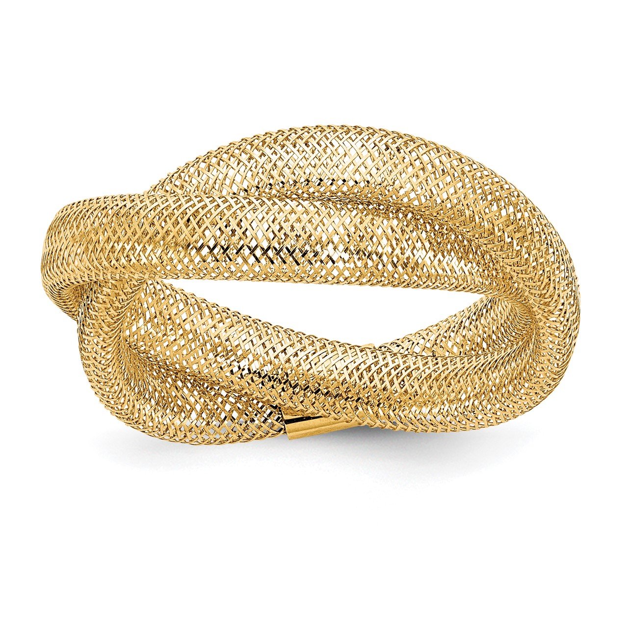 14K Gold Mesh Ring – picntell
