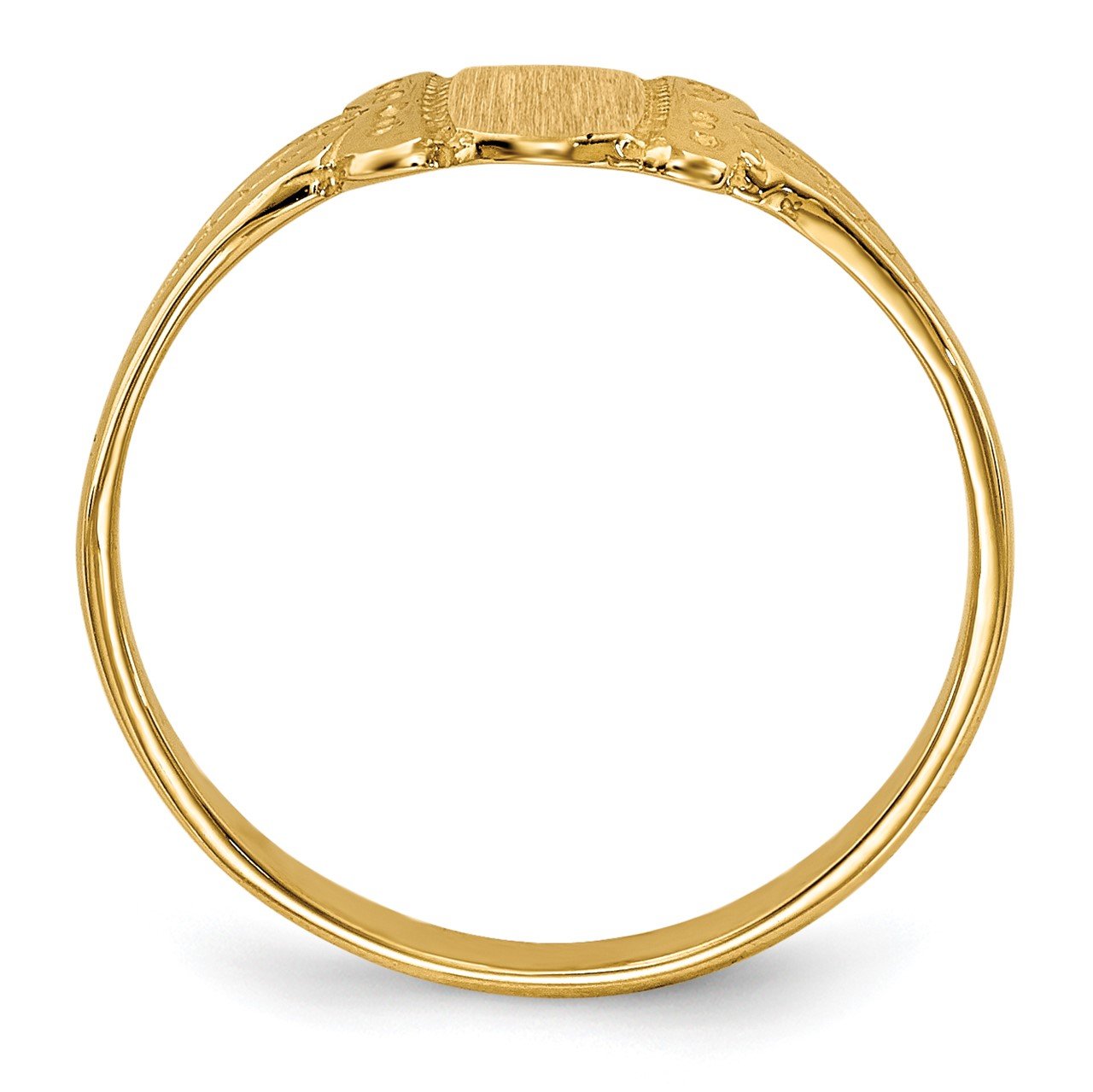 14k Childs Signet Ring-1