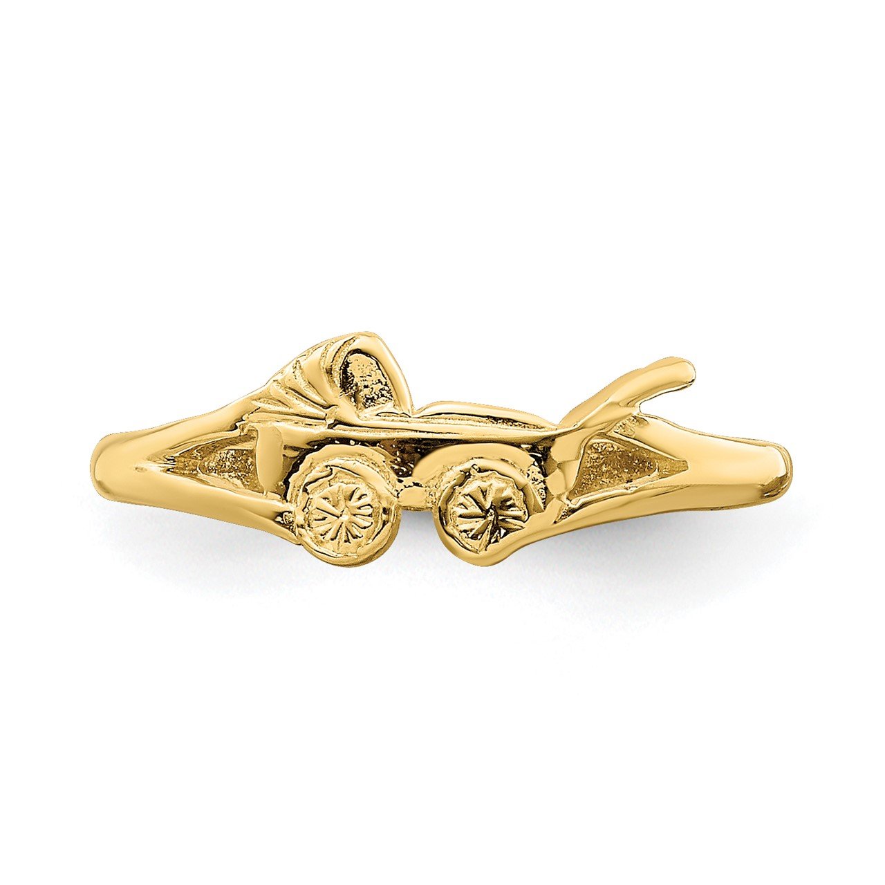 14k Stroller Baby Ring-4