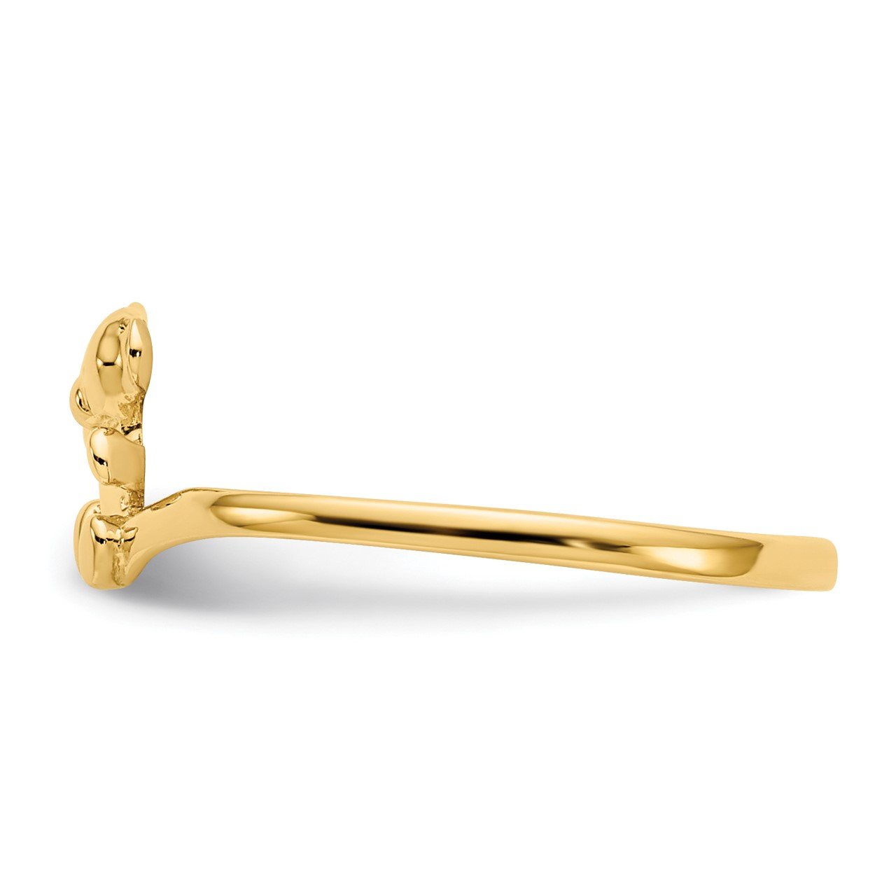 14k Childs Polished Teddy Bear Ring-3